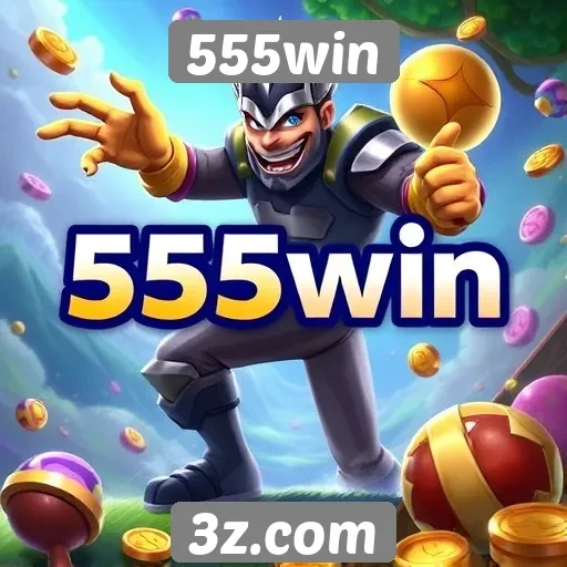 Variedade de jogos disponíveis na plataforma 555win